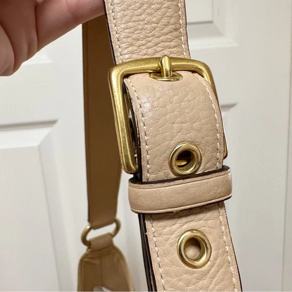 Coach Hamptons Pebble Leather Slim Hobo Shoulder Bag Vintage Y2K - Picture 9 of 15